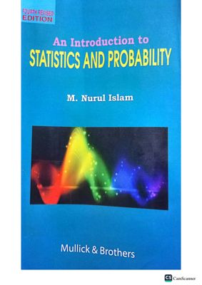 Statistics and Probability by M Nurul Islam part-2 thumbnail