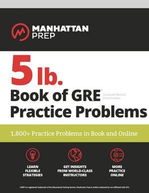5 lb.Book of GRE Practice Problems thumbnail
