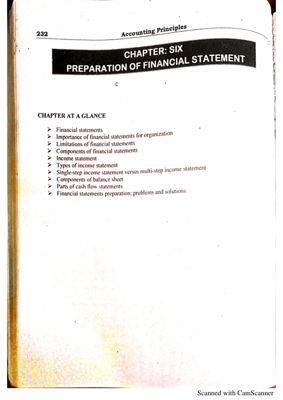 Chapter 6 Preparation of Financial Statement thumbnail
