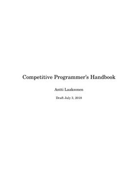 Competitive Programmers Handbook thumbnail