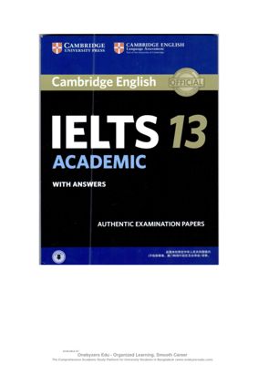Cambridge English IELTS 13 thumbnail