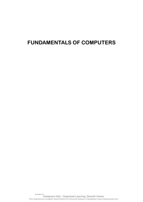 Fundamentals of computers thumbnail
