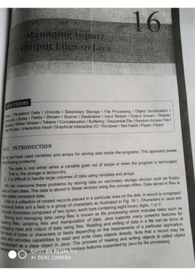 Ch-16 (Managing Input and Output Files) thumbnail
