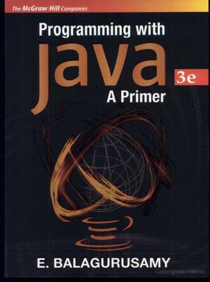 Programming With Java - A Primer thumbnail