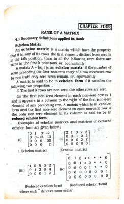 Matrix Algebra Chapter 4 thumbnail