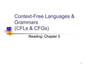 5. Context Free Grammars thumbnail