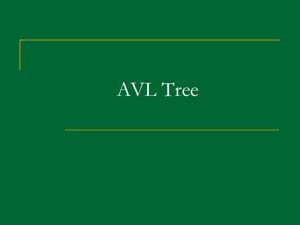 AVL tree thumbnail
