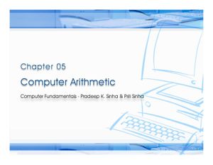 Computer Arithmetic ch-05 thumbnail