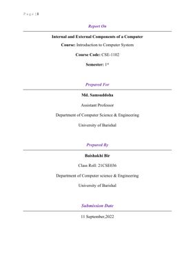 External and internal Part of Computers thumbnail