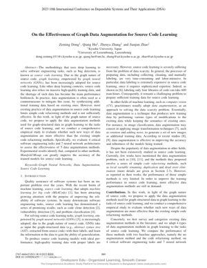 On the Effectiveness of Graph Data Augmentation for Source Code Learning Lab thumbnail