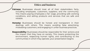 Ethics and business thumbnail