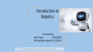 Lecture 1: Introduction to Robotics thumbnail