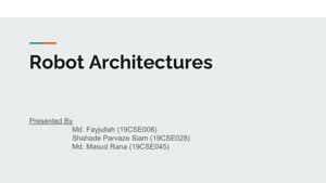 Robot Architectures thumbnail