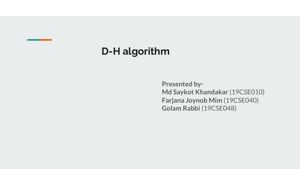 D-H algorithm thumbnail