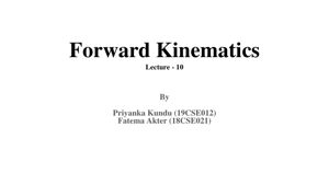 Forward Kinematics thumbnail
