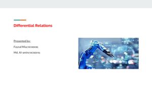 Differential Relations thumbnail