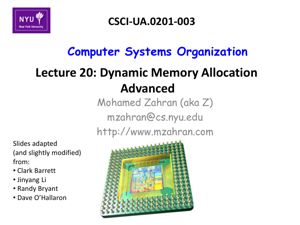 Dynamic Memory Allocation Advanced thumbnail