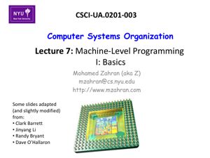 Machine-Level Programming I: Basics thumbnail