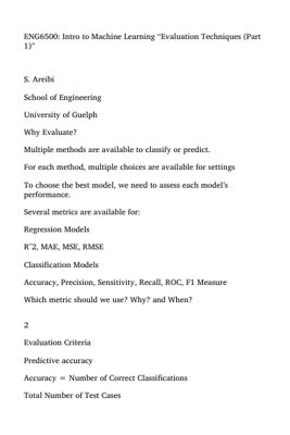 Evaluation Techniques (Part-1) thumbnail