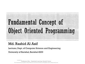 Fundamentals of OOP thumbnail