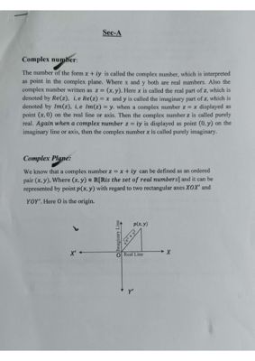 Complex Variable Sheet 9th batch thumbnail