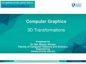 3D  Transformation OCW_2 thumbnail