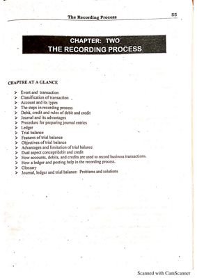 Accounting The Recording Process thumbnail