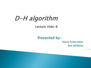 D-H Algorithm(lecture-08) thumbnail