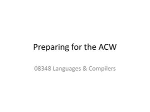 Preparing for the ACW thumbnail