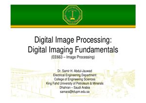 Digital Imaging Fundamentals thumbnail