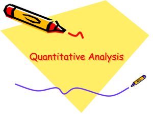 Quantitative Analysis thumbnail