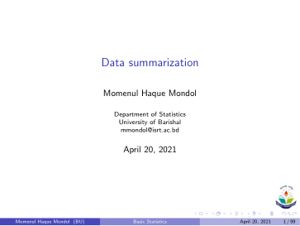 Slide 2 Data Summarization thumbnail
