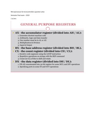 Microprocessor Question Solve thumbnail