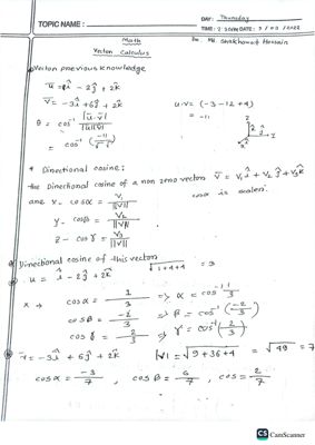 Vector Math Note thumbnail