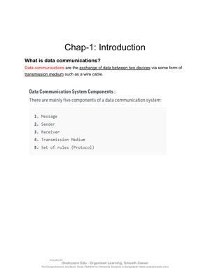 Data Communications Suggestions thumbnail