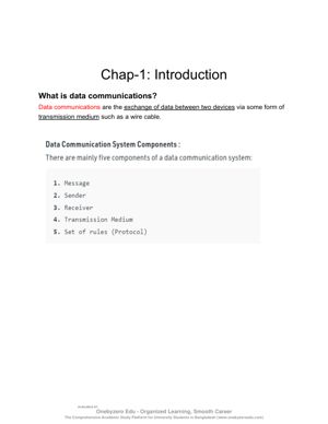 Data Communications thumbnail