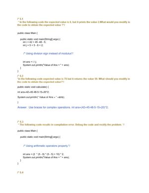 Chapter 5- Debugging Exercise Solution thumbnail